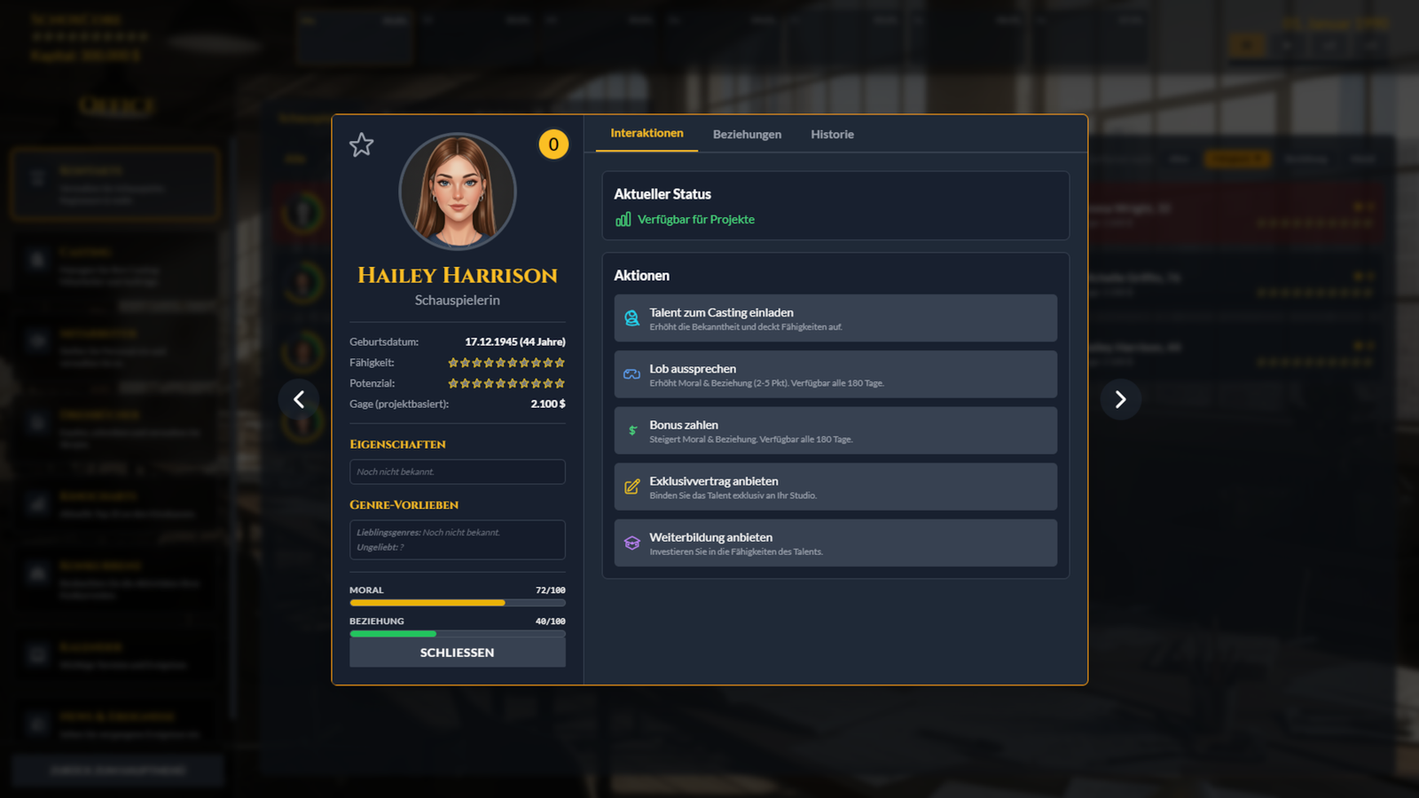 Movie Business Screenshot 1